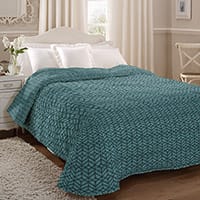 Harley bedspread - Teal