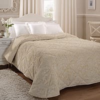 Alyssum bedspread - Ochre