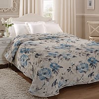 Alexa bedspread - Powder Blue
