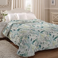 Pangea bedspread - Slate