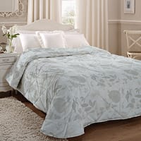 Kirway bedspread - Cornflower blue