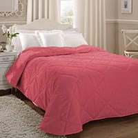 Aragon bedspread - Raspberry