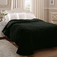 Aragon bedspread - Noir