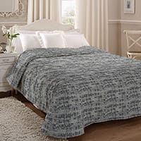 Glimmer bedspread - Steel
