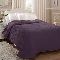 Janeiro bedspread - Aubergine