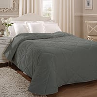 Janeiro bedspread - Pewter