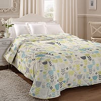 Annika bedspread - Teal