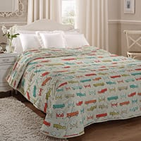 VW CAMPERVAN bedspread - MULTI