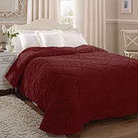 York bedspread - Wine