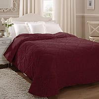 York bedspread - Rosso