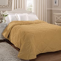 York bedspread - Ochre