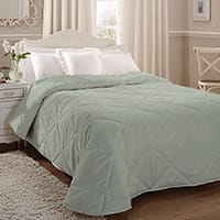 Milazzo bedspread - Seafoam