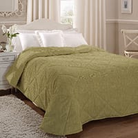 Milazzo bedspread - Pampas