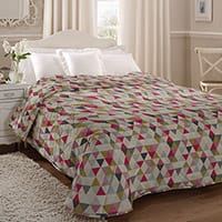 Belize bedspread - Pink