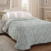 Sylvie bedspread - Mineral