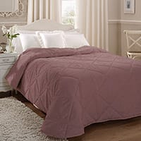 Aragon bedspread - Aubergine