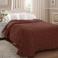 Astille bedspread - Crimson