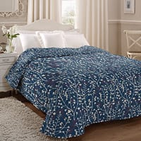 Hamilton bedspread - Navy