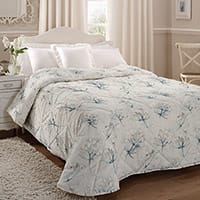 Neave bedspread - Ink blue
