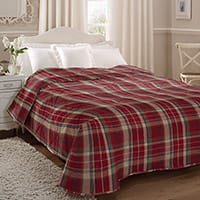 Vizzini bedspread - Red