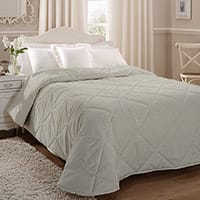 Giselle bedspread - Silver