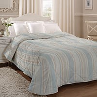 Iris voile bedspread - Seashore