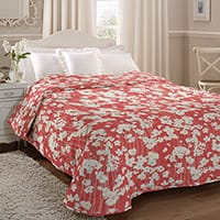 Jada bedspread - Coral