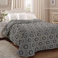 Lotty bedspread - Grey