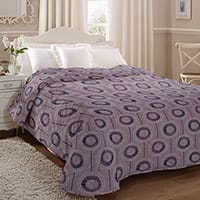 Lotty bedspread - Purple