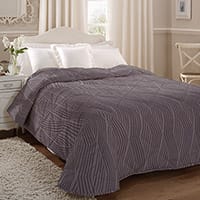 Reid bedspread - Berry
