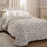 Alport bedspread - Blue