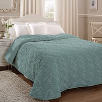 Danni bedspread - Aqua