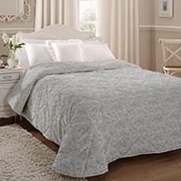 Danni bedspread - Steel