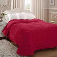 Calvari bedspread - Red
