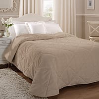 Calvari bedspread - Taupe