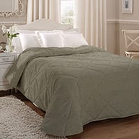 Sicily bedspread - Flint