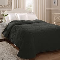 Sicily bedspread - Charcoal