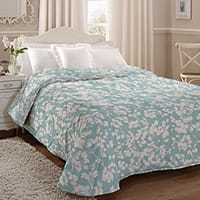 Roux bedspread - Teal