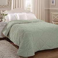 Mirto bedspread - Aqua haze
