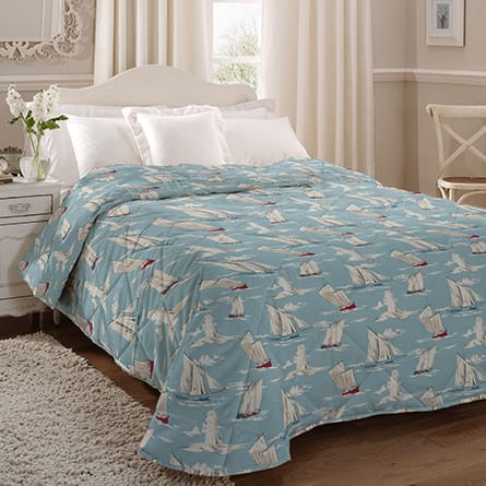 Quilted bedspread