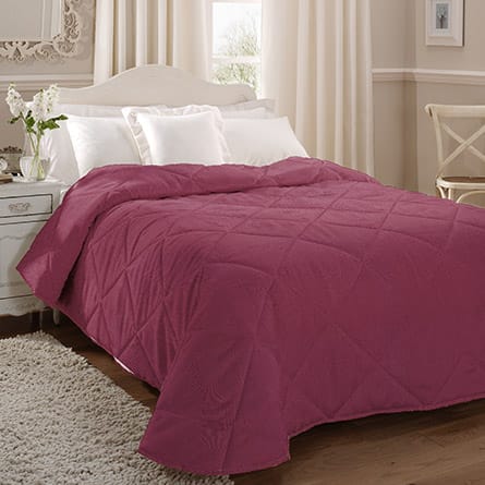 Quilted bedspread