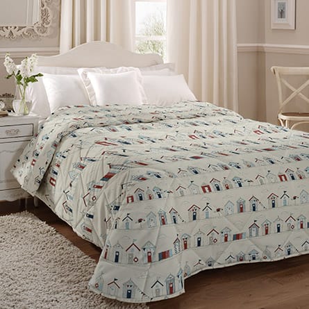 Quilted bedspread