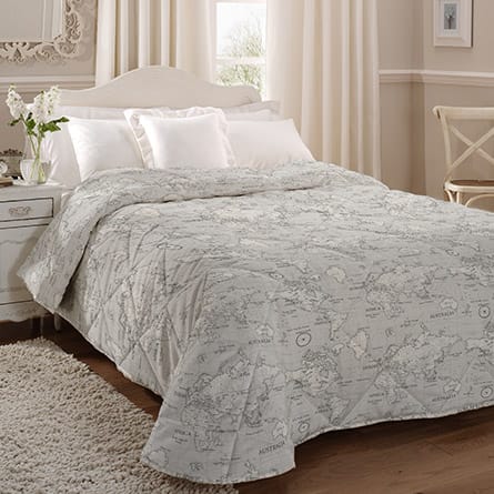Quilted bedspread