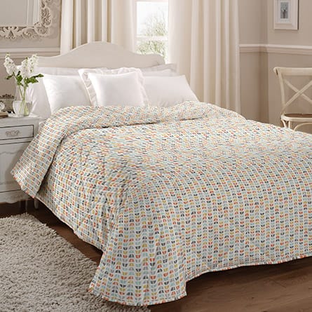 Quilted bedspread