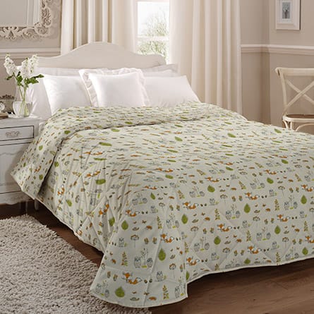 Quilted bedspread