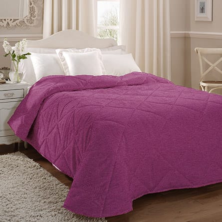 Quilted bedspread