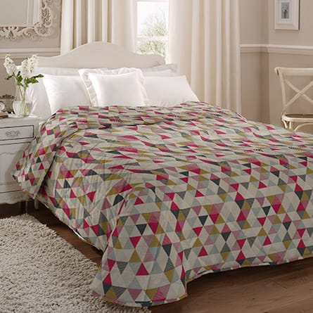 Quilted bedspread