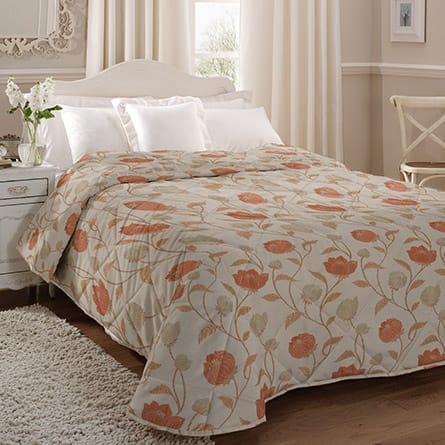 Quilted bedspread