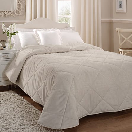 Quilted bedspread