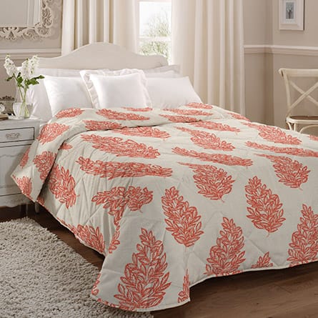 Quilted bedspread